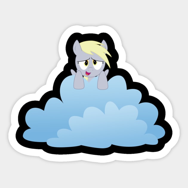 Cloud Derpy Sticker by ToxicMario